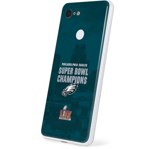 NFL Philadelphia Eagles Super Bowl LIX Champions Google Pixel 3 Skin